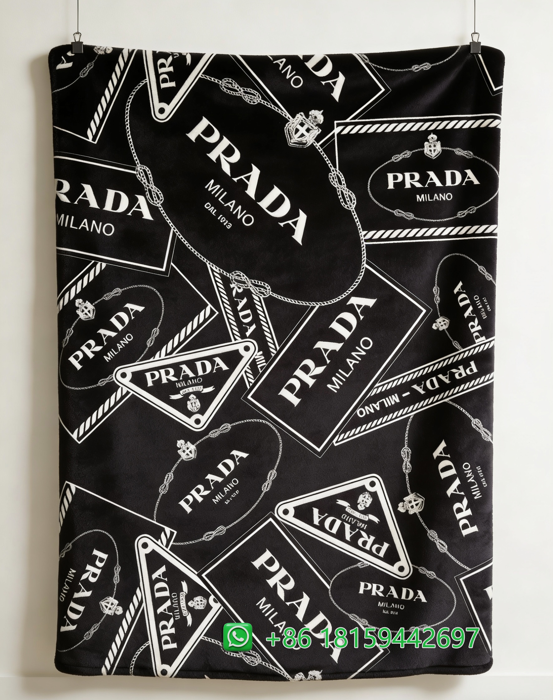Prada Throw Blankets